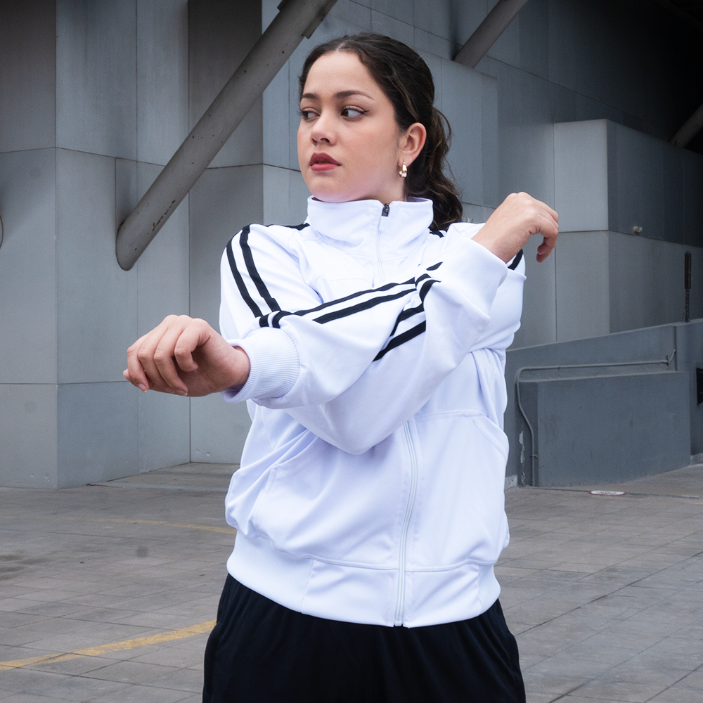 Pantalon Adidas Buzo Adidas Blanco Y Verde Buzos Deportivos Adidas