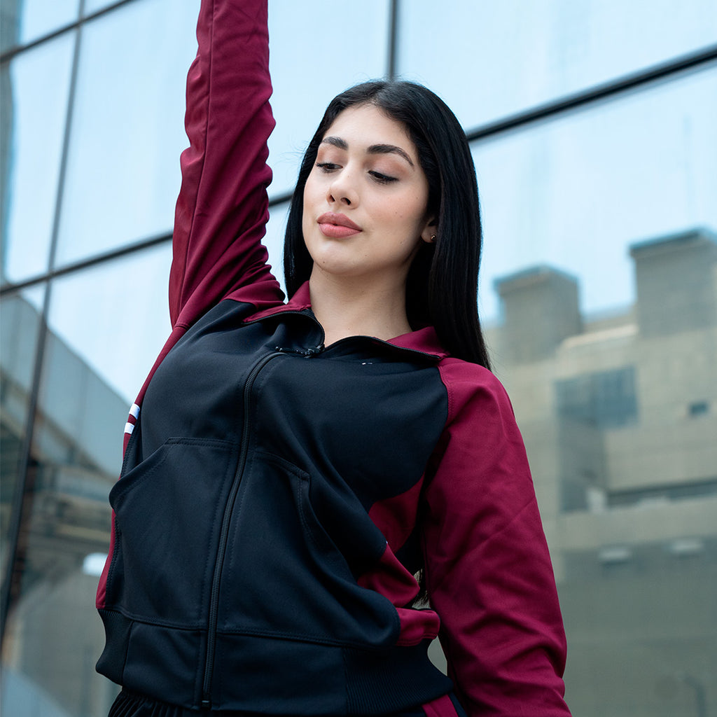 Moda Buzos Para Mujer Buzo Conjunto Mujer Deportivo OPT OD99 Negro