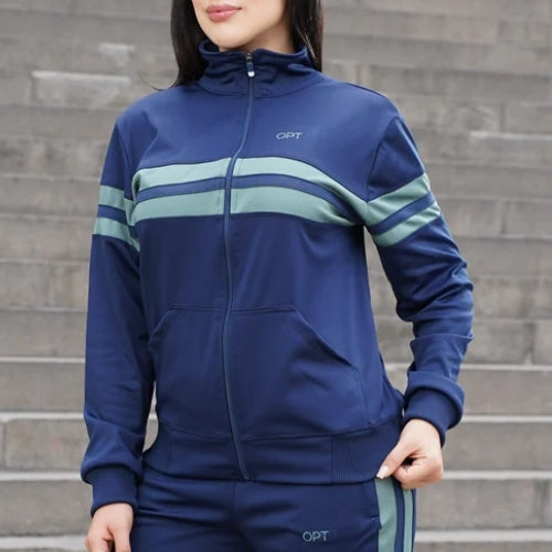 Casaca Mujer OPT CS23 Azul/ Verde