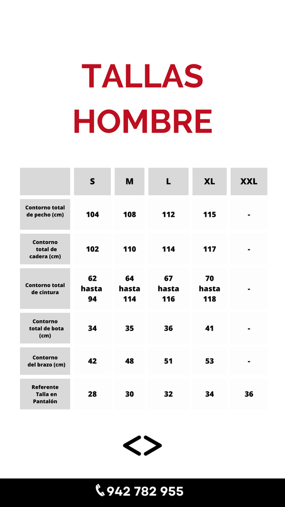 Tallas de buzos para hombre hotsell