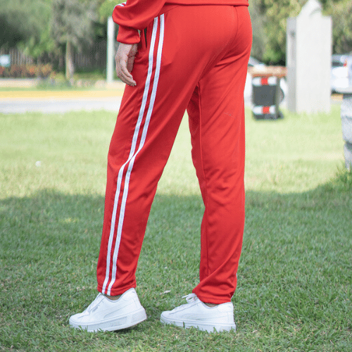 Pantalón Mujer OPT PS13 Rojo Blanco