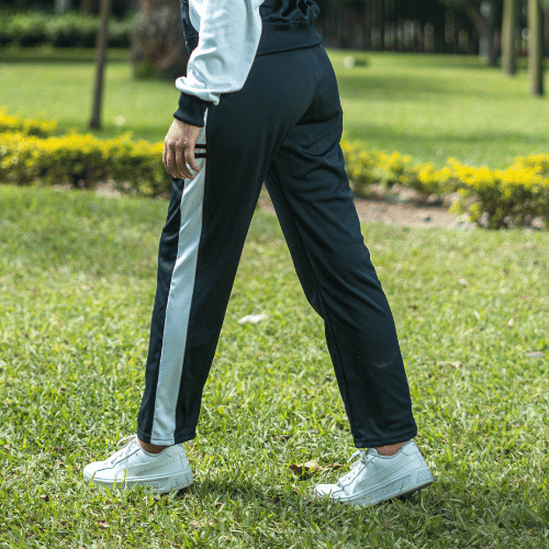 Pantalón Mujer OPT PS15 Negro Blanco