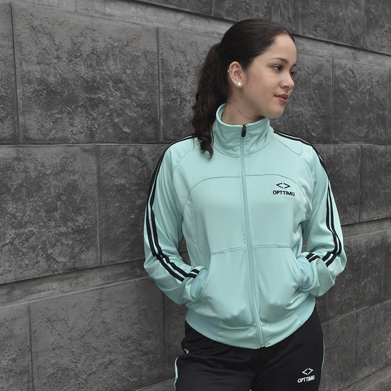 Buzo Conjunto Mujer Deportivo Opttimu OD39X Menta - Opttimu.com