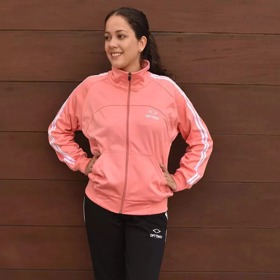 Buzo Conjunto Mujer Deportivo OD10X Melón - Opttimu.com