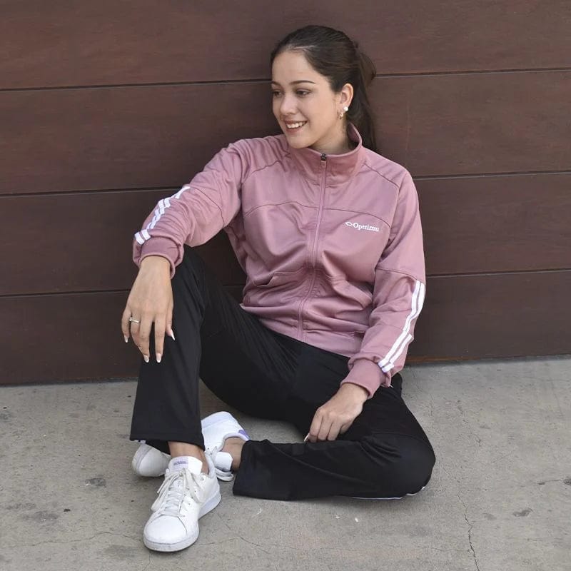 Buzo Conjunto Mujer Deportivo Opttimu OD72 Nude - Opttimu.com